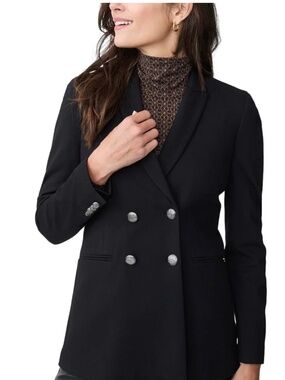 J.McLaughlin black Marlowe Blazer, Size 14